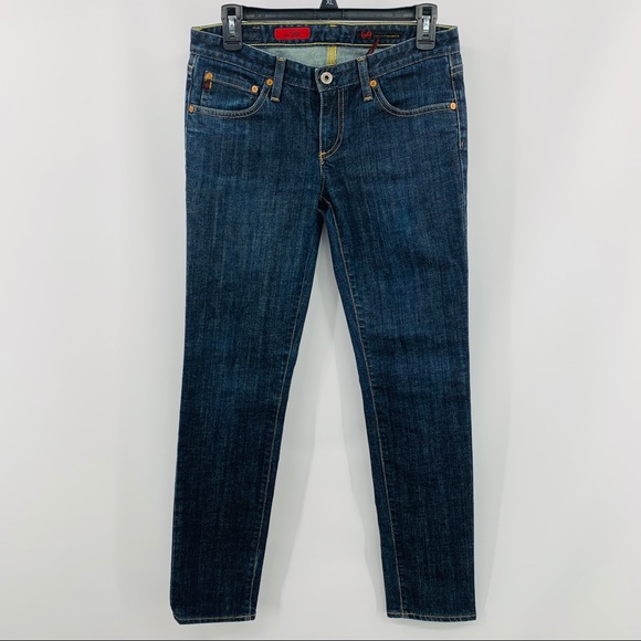 Ag Adriano Goldschmied Denim - AG Adriano Goldschmied The Stilt Blue Denim Jeans